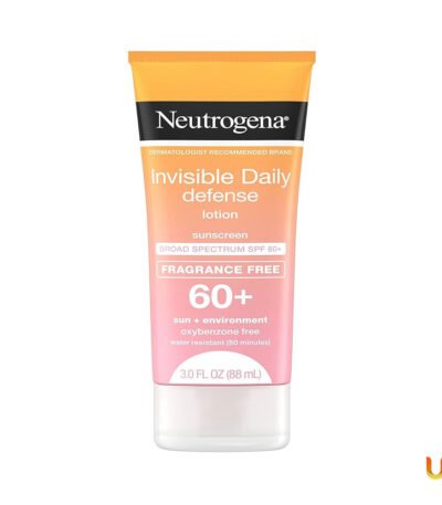 Neutrogena Invisible Daily Defense Sunscreen Lotion Broad Spectrum SPF 60+ Fragrance Free