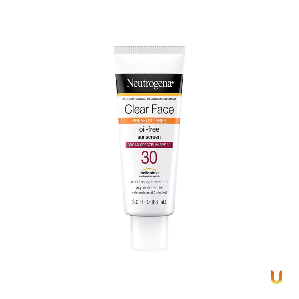 Neutrogena Clear Body Break-Out Free Liquid Lotion Sunscreen Broad Spectrum SPF 30