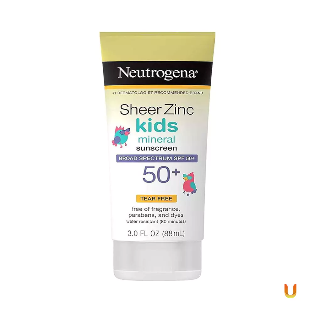 Neutrogena Sheer Zinc Kids Mineral Sunscreen Broad Spectrum SPF 50+